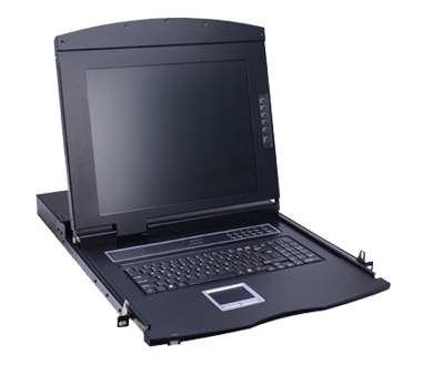 Bild von KVM Konsole AS-7108ULS mit 17" Monitor 