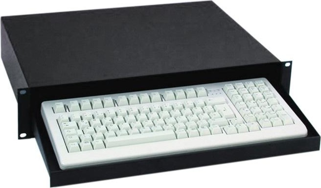 Bild von 19 Zoll Tastaturschublade 2HE 