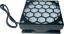 Staubfiltereinheit zur Ansicht auf einem optionalen Lüfter von 120mm Staubfiltereinheit auf einem 120er Lüfter