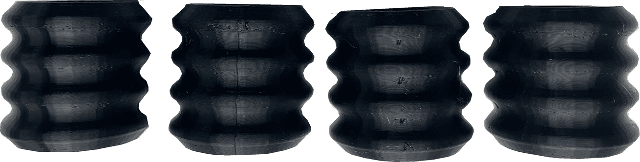 Vibrationsdämmende Schrankfüße