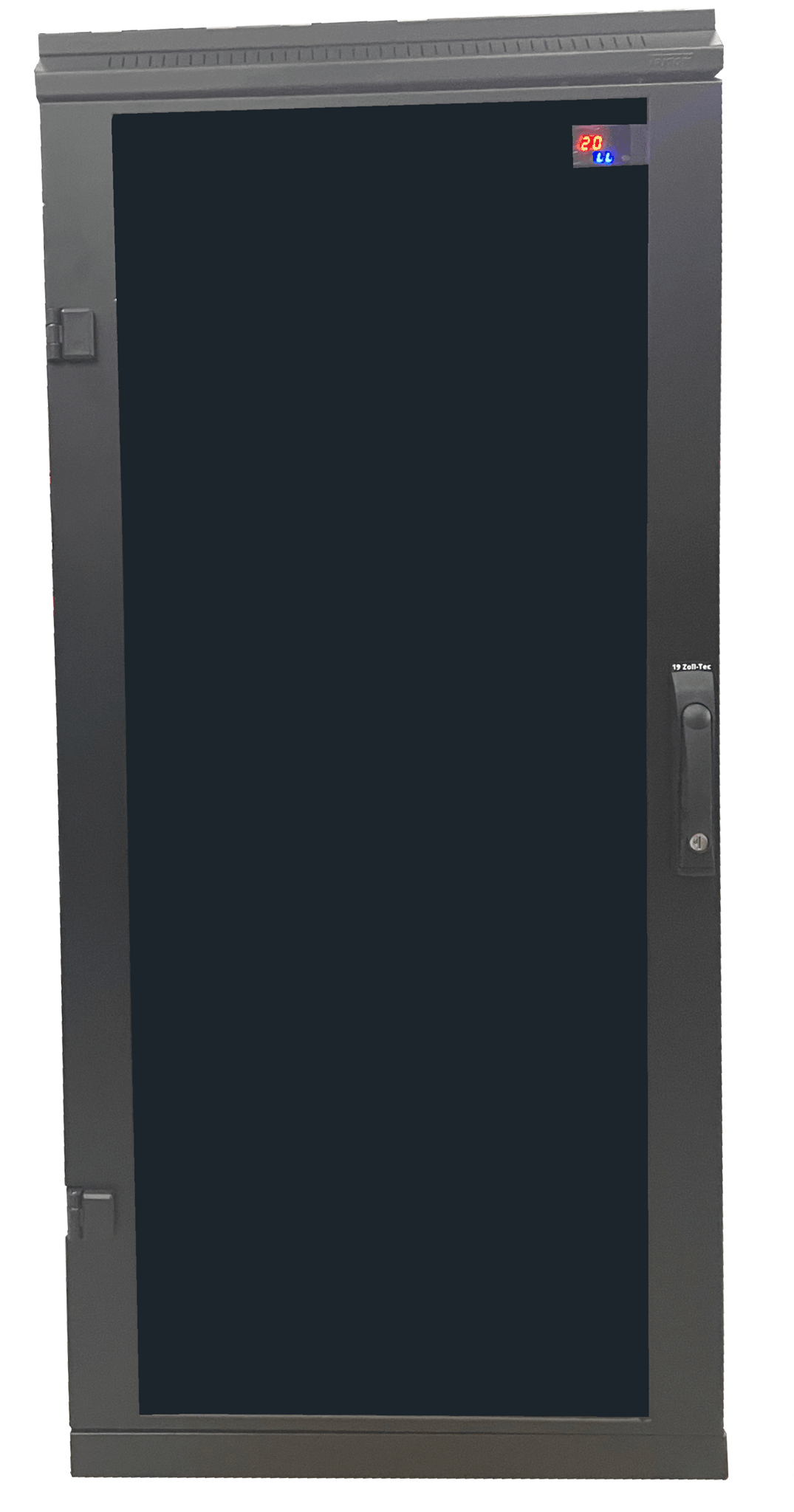 Kleiner Akustikschrank gegen Techniklärm im Büro