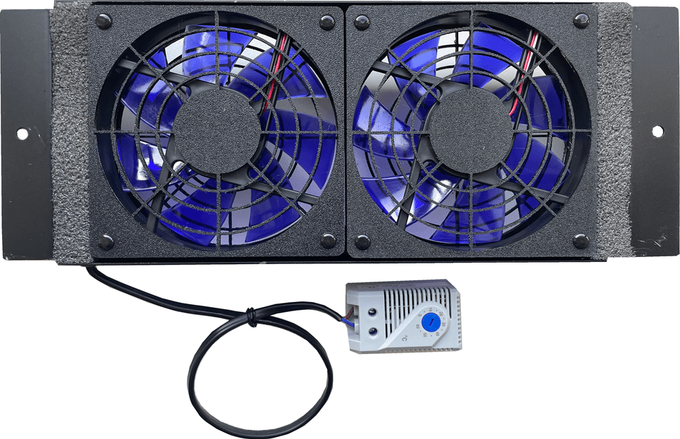 Leise Lüftereinheit für den Schrankeinbau